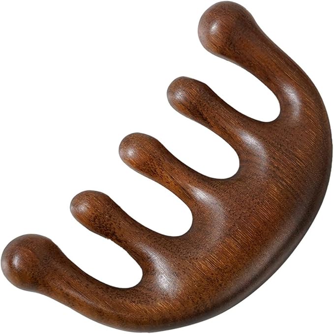 Wooden scalp massager for Hair Growth and Calmness