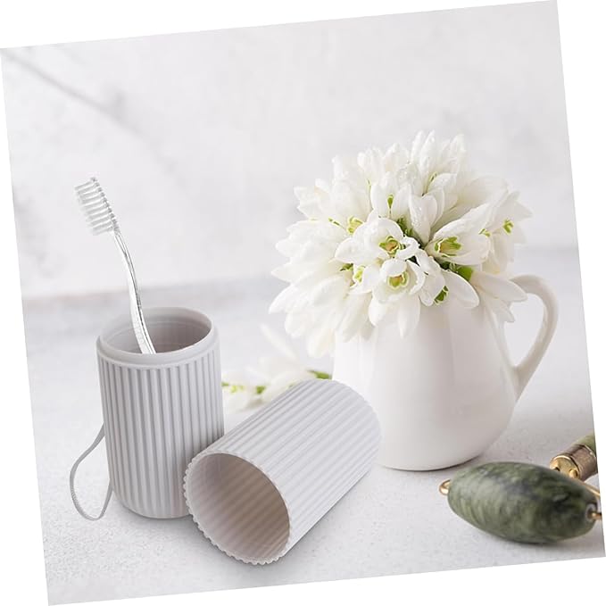 Capsule Shape Travel Toothbrush Case Holder