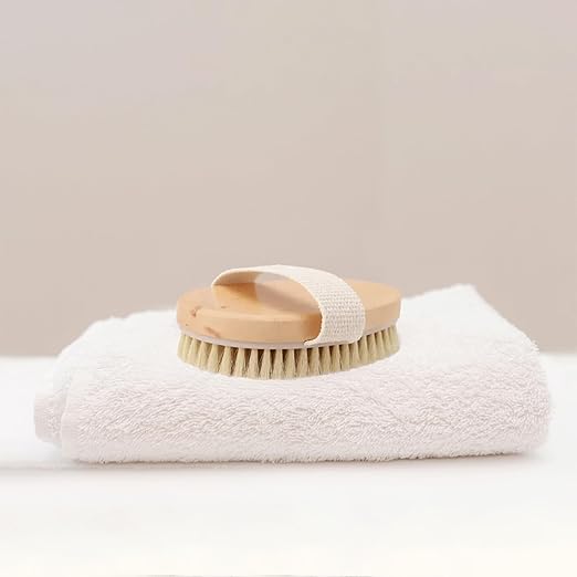 Oval Dry Brushing Body Brush