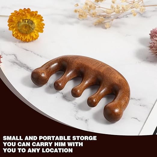 Wooden Head Masssager - Oval