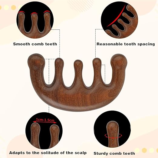 Wooden Head Masssager - Oval