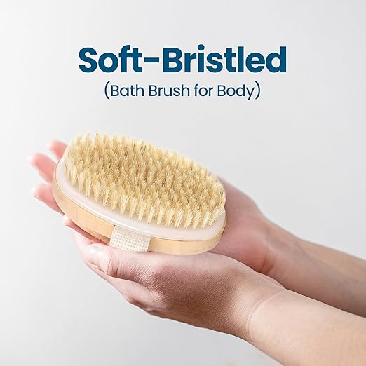 Oval Dry Brushing Body Brush