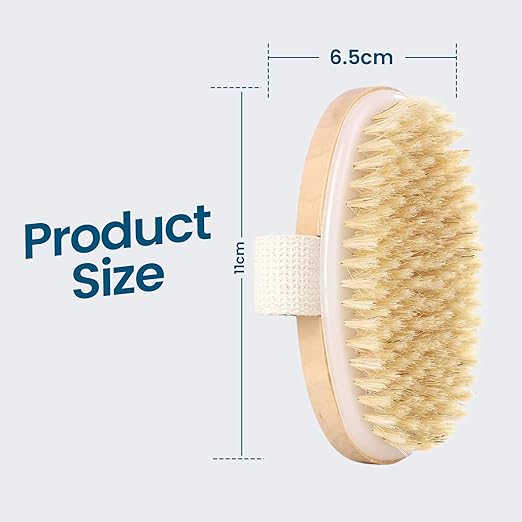 Oval Dry Brushing Body Brush