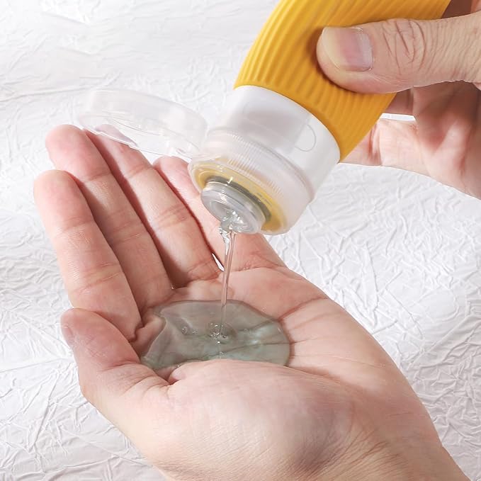 Empty Silicone Bottle - 60ml (4 pack)