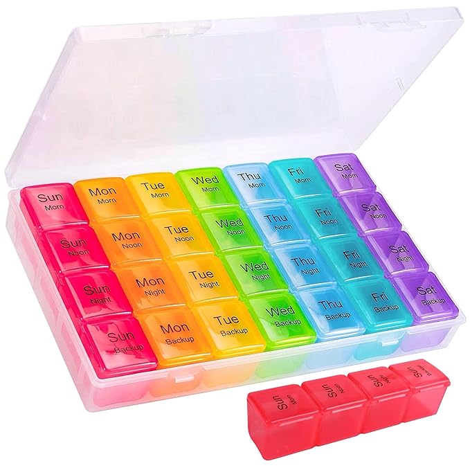 DAILYMENTS Medicine Organizer