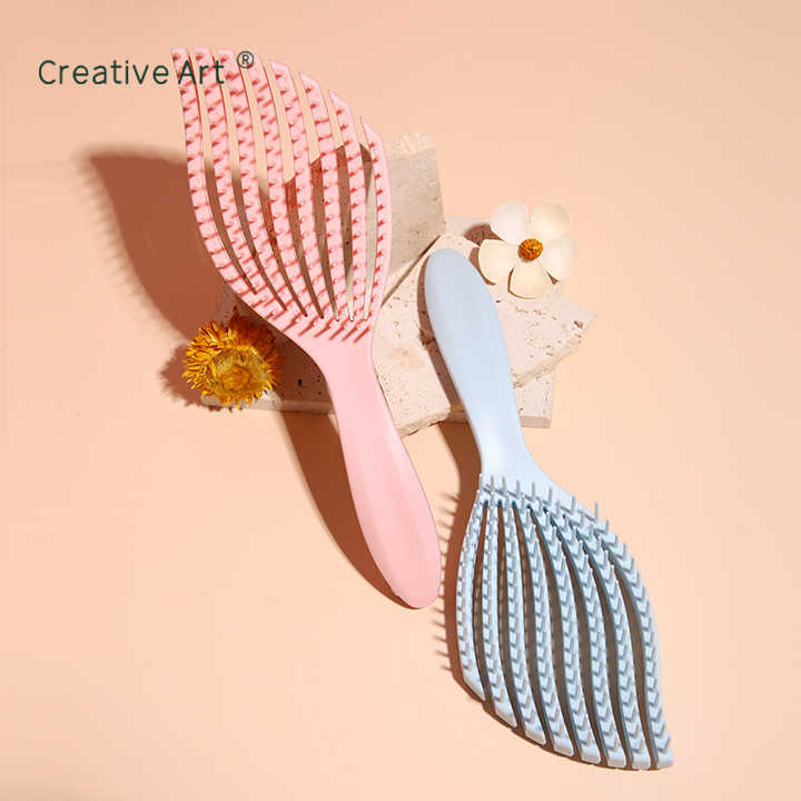 Detangler Hair Brush - Rose Pink