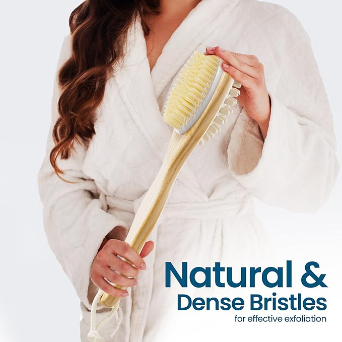 2-in-1 Skin Exfoliating & Massaging Dry Body Brush Unisex