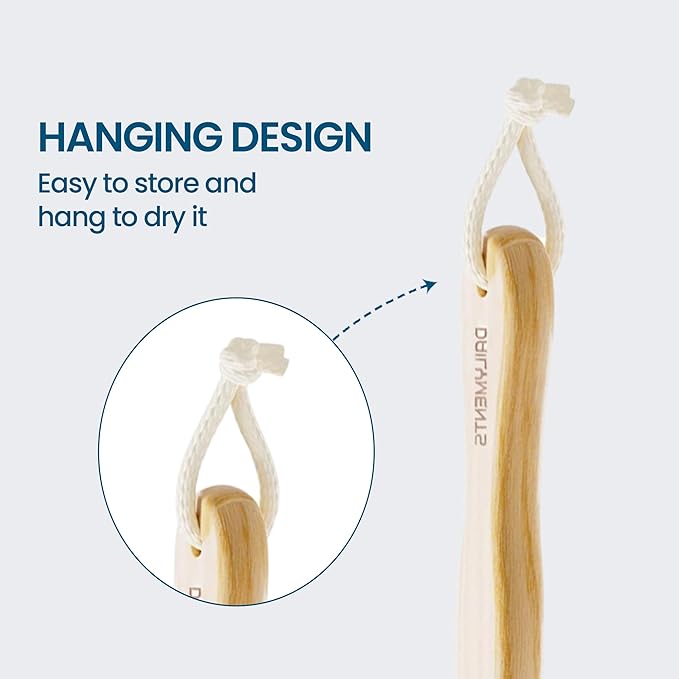 2-in-1 Skin Exfoliating & Massaging Dry Body Brush Unisex