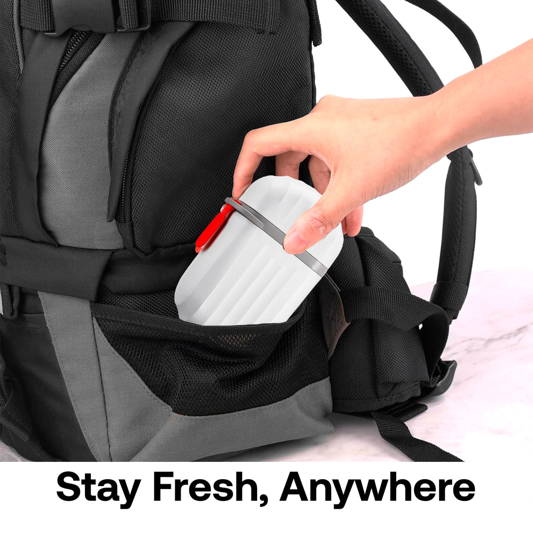 White Soap Box for Travelling