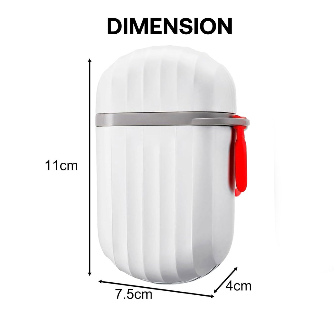 White Soap Box for Travelling